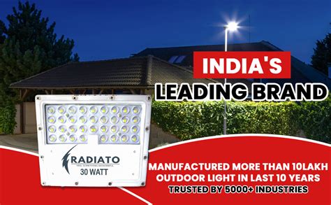 Buy RADIATO 30 Watt LENS MODEL BIS APPROVED OUTDOOR WATERPROOF IP65 ...