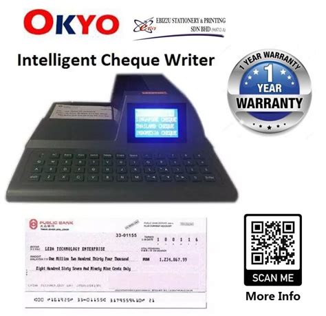 Image result for Intelligent Cheque Printer