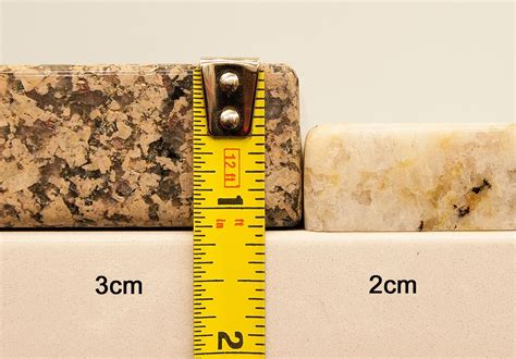 Discover the Difference: 2cm vs 3cm Granite