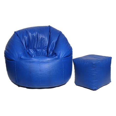 A&A Furnishing Combo Classic XXL Bean Bag Cover and Free Square ...