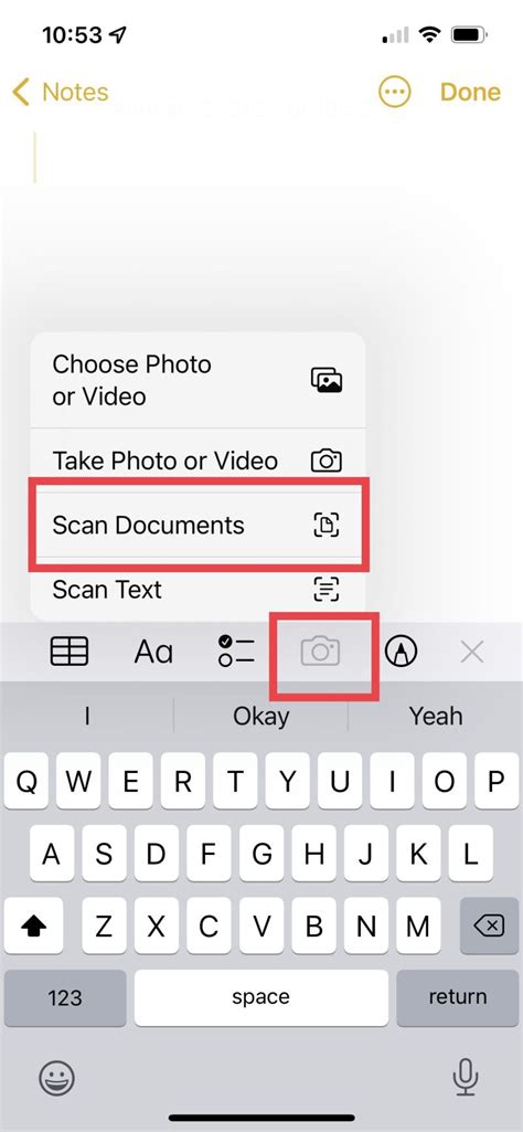 How to Scan Using Notes On iPhone 的图像结果