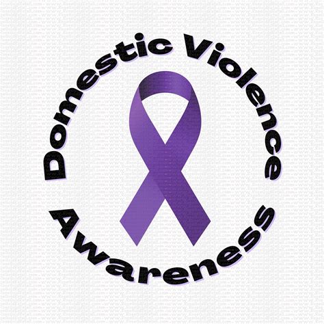 Domestic Violence Awareness PNG Purple Ribbon Transparent Background - Etsy