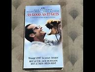 Image result for As Good as It Gets 1998 VHS