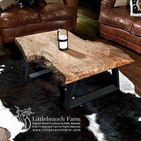 Natural Wood Coffee Tables: Crafted in Nashville, TN
