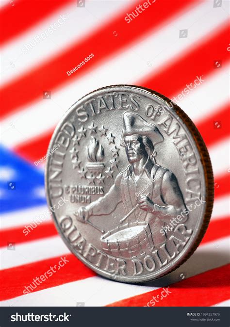 Us Quarter Dollar Coin Drummer Close Stock Photo 1994257979 | Shutterstock
