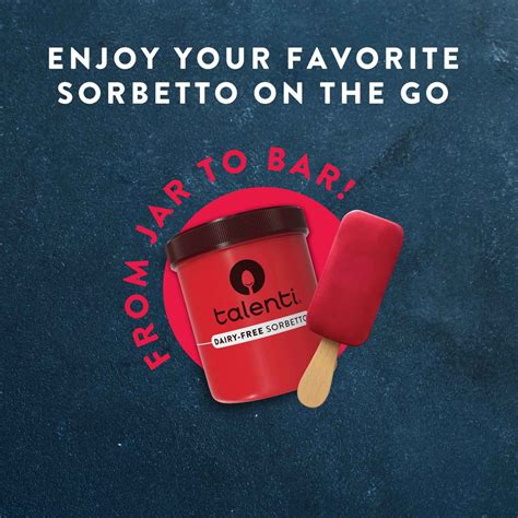 Talenti Roman Raspberry Mini Sorbetto Bars - Shop Bars & pops at H-E-B