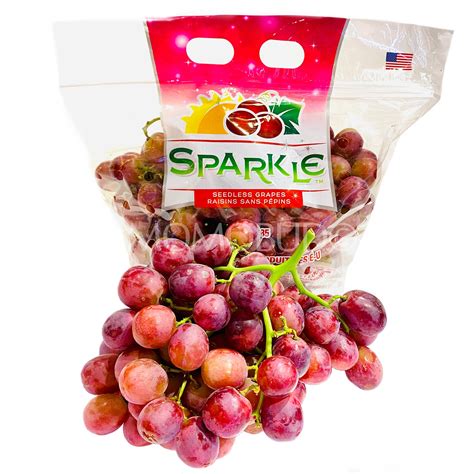 Sparkle™ Red Seedless Grapes (1kg) — MomoBud