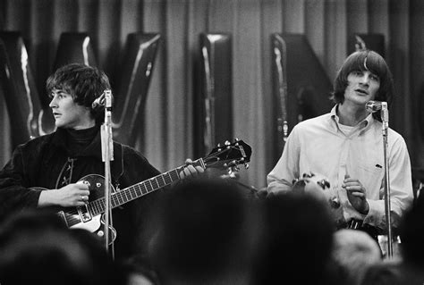 Barry Feinstein: The Byrds - David Crosby and Gene Clark - Snap ...