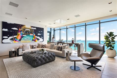 Echo Brickell Apartment Interior Design Miami, FL, USA 🇺🇸 – Blanca Wall ...