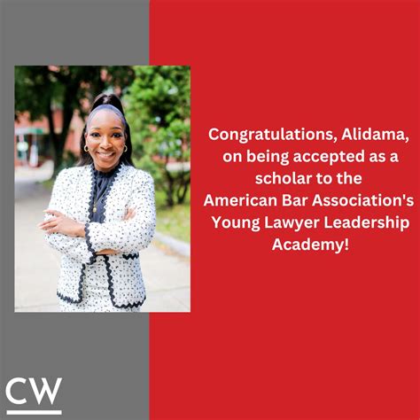 Congratulations to Aldiama Anthony, Esq. who was accepted as a scholar ...