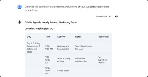 AI prompts for administrative support | Gemini for Workspace