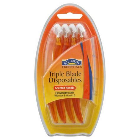 Hill Country Fare Women's Solara Triple Disposable Razors (4 each ...
