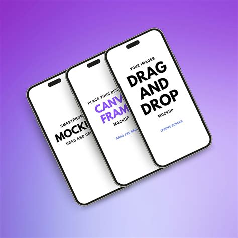 IPhone Mockup – Canva Template, Drag & Drop Frames (digital File) - Etsy