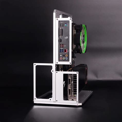 MerainMe PC Case All Aluminum Open Air Test Bench Compatible India | Ubuy