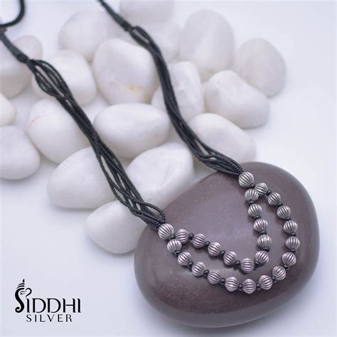 Kolhapuri mangalsutra rukminai design – Siddhi Silver