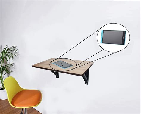 MUREN® Foldable Wall Mount Table with LCD Writing Digital Tablet-16X24 ...