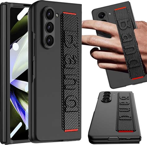 Amazon.com: NINKI Carbon Fiber Strap Cover for Samsung Galaxy Z Fold 7 ...