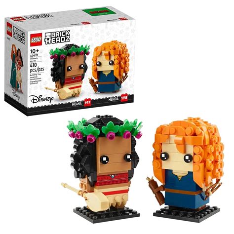 Lego Brickheadz Disney Classic Moana & Merida 40621 (410 Pieces ...