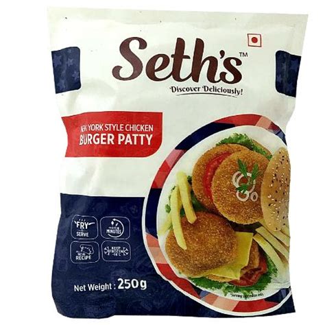 Sethwala New York Style Chicken Burger Patty 250 g – Starquik