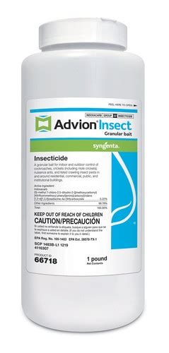 Buy Advion Insect Granular Bait Insecticide 1lb - Cockroaches Ants ...