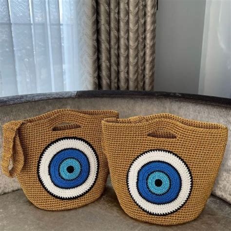 DAHLIA EVIL EYE BAG – Babe Couture