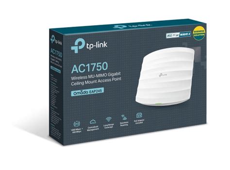 EAP245 | AC1750 Wireless MU-MIMO Gigabit Ceiling Mount Access Point ...
