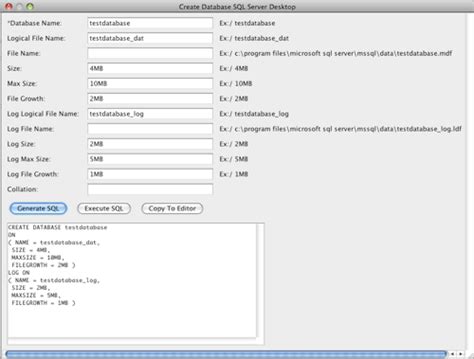 Image result for SQL Server Create Database