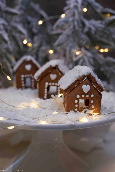 Diy Mini Gingerbread Houses How To Make An Adorable Miniature