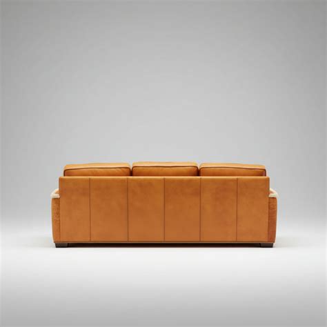 Dublin 3 Seater Leather Sofa – Homes of Rajasthan