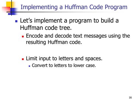 Huffman Code Examples 的图像结果