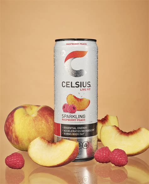 Celsius Sparkling Raspberry Peach