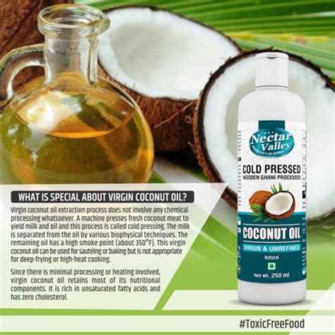 Nectar Valley Cold Pressed Virgin Coconut Oil Coconut Oil Plastic ...