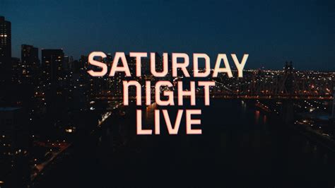Saturday Night Live opening/intro titles (2022–) - Fonts In Use