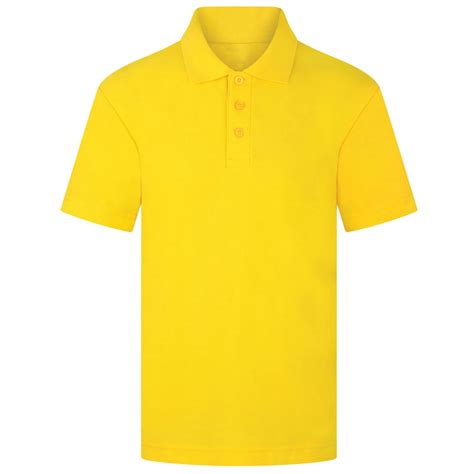 Yellow Polo Shirt – Moonline Uniforms