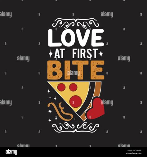 First bite of pizza Stock Vector Images - Alamy
