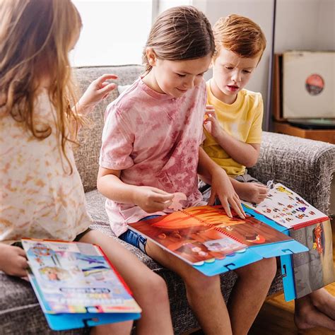 Buy Melissa & Doug PAW Patrol Restickable Stickers Flip-Flap Pad 3-Pack ...