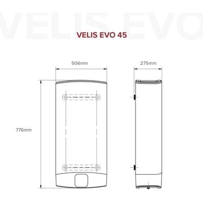 Ariston VELIS EVO 45L Electric Water Heater, Twin India | Ubuy