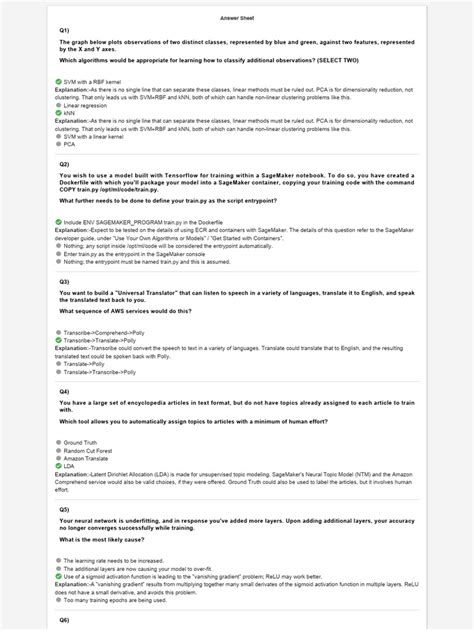 Image result for AWS Machine Learning Module 3 Answers