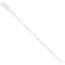 Cole-Parmer® Mountable Cable Zip Ties, White Nylon from Cole-Parmer India