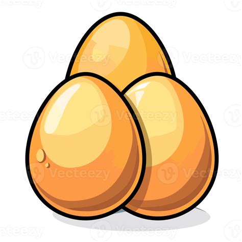 Eggs Cartoon Flat Color 44766465 PNG