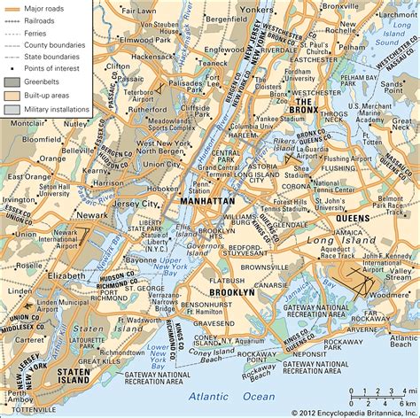 Map of New York airports AB Corporate ...