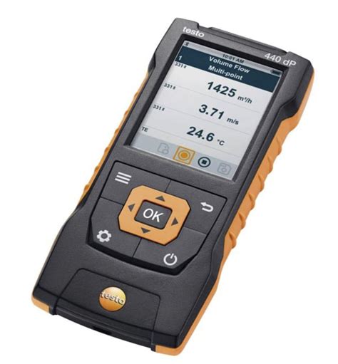 0560 4402 Testo | Testo 440 dP Data Logging Air Quality Monitor for Air ...