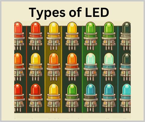 Image result for Different LED Light Type