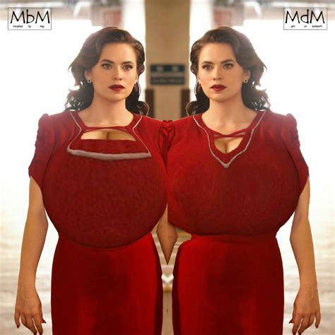 Hayley Atwell breast expansion by paulscowboys on DeviantArt