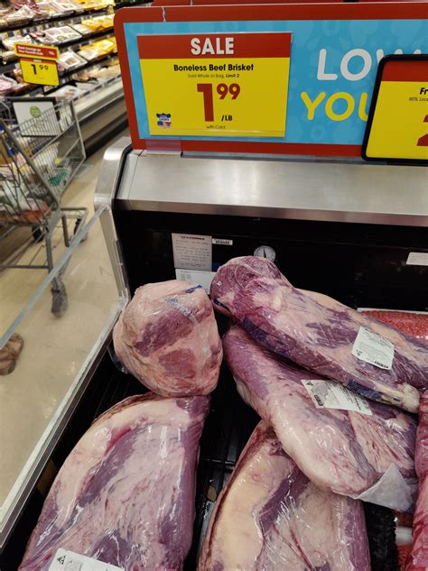 How much are Choice Packer Briskets where YOU are? This is at Fry's ...