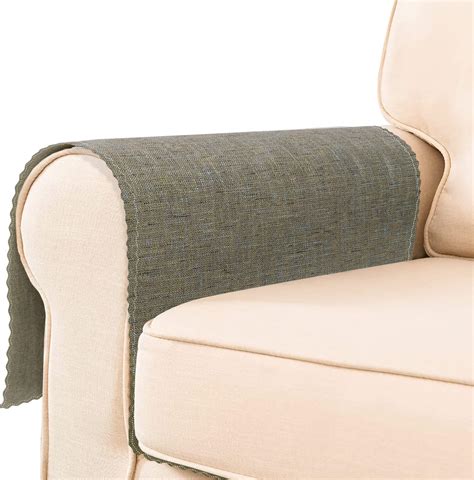 Amazon.com: Jacquard Couch Arm Covers for Sofa Arm Covers Set of 2, Elastic Arm Rest Covers for ...