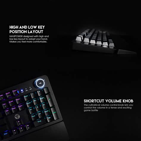 Tastatura Mehanicka Gaming Fantech MK853 RGB Maxpower (red switch ...