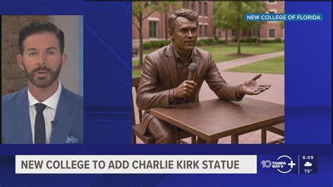 Charlie Kirk statue to be placed at Sarasota, Florida college campus ...