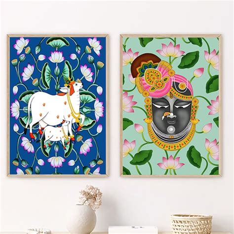 Buy Pichwai Painting Online In India - Etsy India