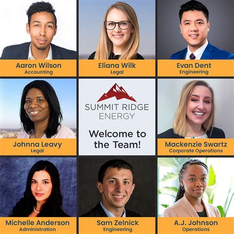 Summit Ridge Energy on LinkedIn: #welcometotheteam #newemployee # ...